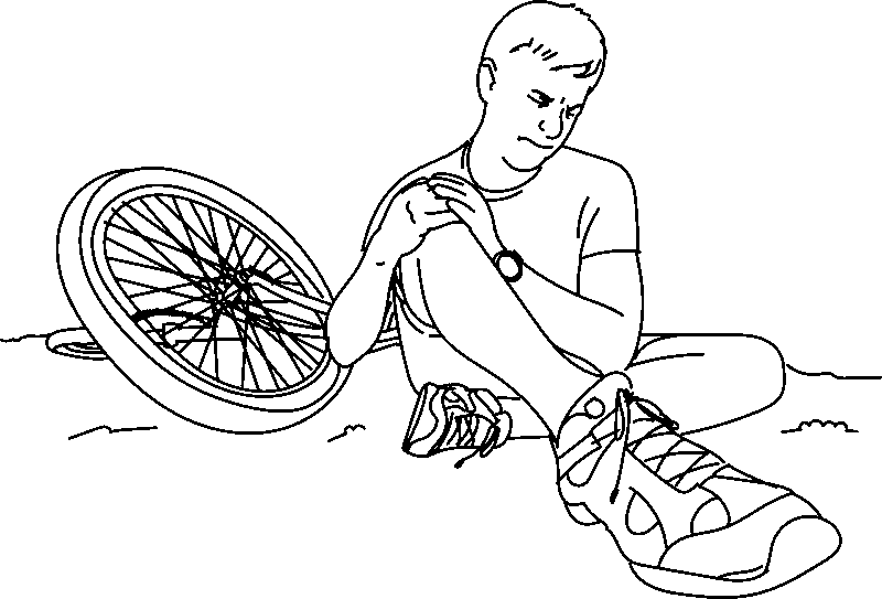 drop, bike, pain, blow, men, cyclist, wound, speed, cycling, suffering